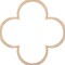 Ekena Millwork 66 56W x 66 56H x 14T Large Woodall Decorative Fretwork Wood Ceiling Panels, Red Oak CELW67X67X0250WDLRO - alternate 5